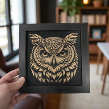Load image into Gallery viewer, Framed Art - CUSTOM - Owl