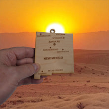 Load image into Gallery viewer, Ornament - CUSTOM - New Mexico State with Cities