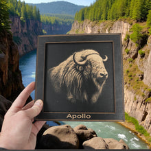 Load image into Gallery viewer, Framed Art - PERSONALIZED - CUSTOM - Musk Ox