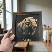 Load image into Gallery viewer, Framed Art - PERSONALIZED - CUSTOM - Musk Ox