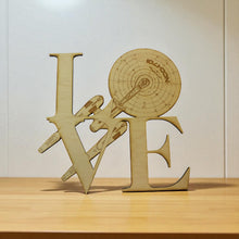 Load image into Gallery viewer, Love Sign - Starship - 11x10