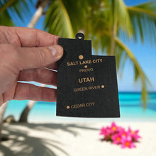Load image into Gallery viewer, Ornament - CUSTOM - Utah State with Cities