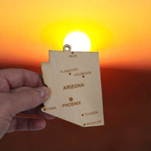 Load image into Gallery viewer, Ornament - CUSTOM - Arizona State with Cities