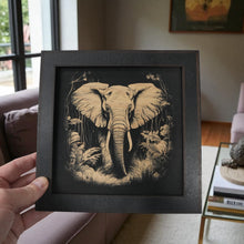 Load image into Gallery viewer, Framed Art - CUSTOM - Elephant