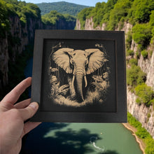 Load image into Gallery viewer, Framed Art - CUSTOM - Elephant