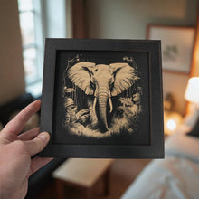 Load image into Gallery viewer, Framed Art - CUSTOM - Elephant