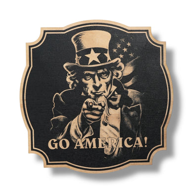 Sign - Black - Go America!