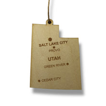 Load image into Gallery viewer, Ornament - CUSTOM - Utah State with Cities