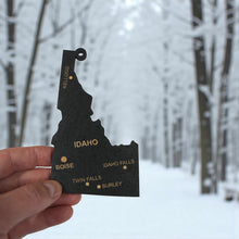 Load image into Gallery viewer, Ornament - CUSTOM - Idaho State with Cities