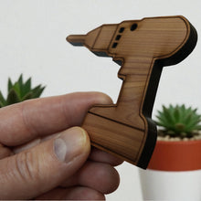 Load image into Gallery viewer, Drill - Cedar Ornament