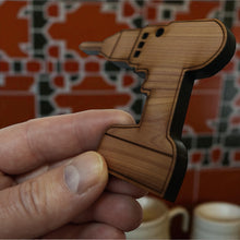 Load image into Gallery viewer, Drill - Cedar Ornament