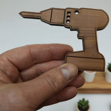 Load image into Gallery viewer, Drill - Cedar Ornament