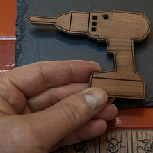 Load image into Gallery viewer, Drill - Cedar Ornament