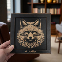 Load image into Gallery viewer, Framed Art - PERSONALIZED - CUSTOM - Fox