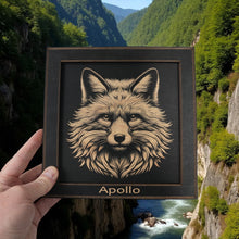 Load image into Gallery viewer, Framed Art - PERSONALIZED - CUSTOM - Fox