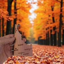 Load image into Gallery viewer, Ornament - CUSTOM - Idaho State with Cities