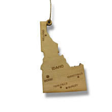 Load image into Gallery viewer, Ornament - CUSTOM - Idaho State with Cities