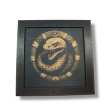 Load image into Gallery viewer, Framed Art - CUSTOM - Coiled Snake