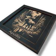 Load image into Gallery viewer, Framed Art - PERSONALIZED - CUSTOM - Moose