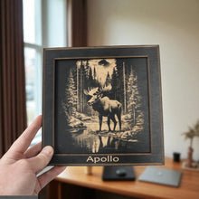 Load image into Gallery viewer, Framed Art - PERSONALIZED - CUSTOM - Moose