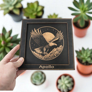 Framed Art - PERSONALIZED - CUSTOM - Eagle