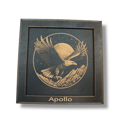 Framed Art - PERSONALIZED - CUSTOM - Eagle