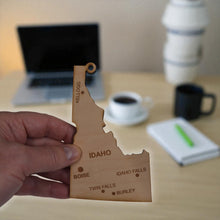 Load image into Gallery viewer, Ornament - CUSTOM - Idaho State with Cities