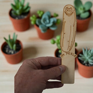 Bookmark - Im Pickle - Birch Wood