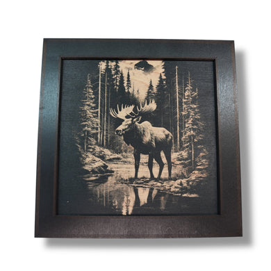 Framed Art - CUSTOM - Moose