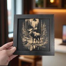 Load image into Gallery viewer, Framed Art - CUSTOM - Moose