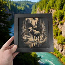 Load image into Gallery viewer, Framed Art - CUSTOM - Moose