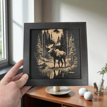Load image into Gallery viewer, Framed Art - CUSTOM - Moose