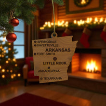 Load image into Gallery viewer, Ornament - CUSTOM - Arizona State with Cities