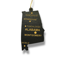 Load image into Gallery viewer, Ornament - CUSTOM - Alabama State with Cities