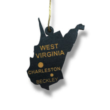 Load image into Gallery viewer, Ornament - CUSTOM - West Virginia State with Cities
