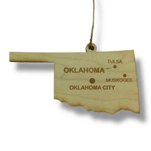 Load image into Gallery viewer, Ornament - CUSTOM - Oklahoma State with Cities