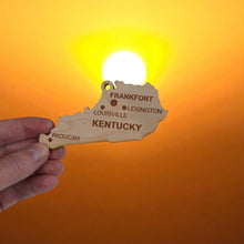 Load image into Gallery viewer, Ornament - CUSTOM - Kentucky State with Cities