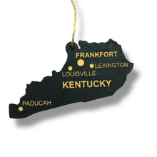 Load image into Gallery viewer, Ornament - CUSTOM - Kentucky State with Cities
