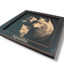 Load image into Gallery viewer, Framed Art - PERSONALIZED - CUSTOM - Wolf Family