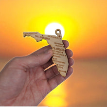 Load image into Gallery viewer, Ornament - CUSTOM - Florida State with Cities