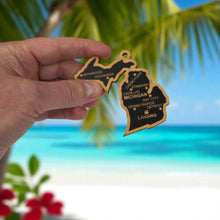Load image into Gallery viewer, Ornament - CUSTOM - Michigan State with Cities