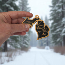 Load image into Gallery viewer, Ornament - CUSTOM - Michigan State with Cities