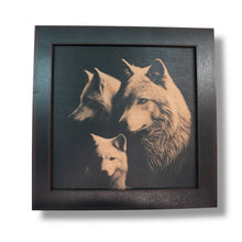 Load image into Gallery viewer, Framed Art - CUSTOM - Wolf Family