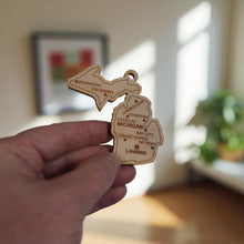 Load image into Gallery viewer, Ornament - CUSTOM - Michigan State with Cities