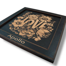 Load image into Gallery viewer, Framed Art - PERSONALIZED - CUSTOM - Love