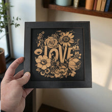 Load image into Gallery viewer, Framed Art - CUSTOM - Love