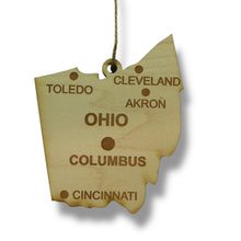 Load image into Gallery viewer, Ornament - CUSTOM - Ohio State with Cities