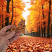 Load image into Gallery viewer, Ornament - CUSTOM - New York State with Cities