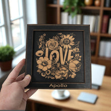 Load image into Gallery viewer, Framed Art - PERSONALIZED - CUSTOM - Love