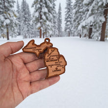 Load image into Gallery viewer, Ornament - CUSTOM - Michigan State with Cities